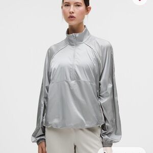 Lululemon stretch stain flocked training jacket